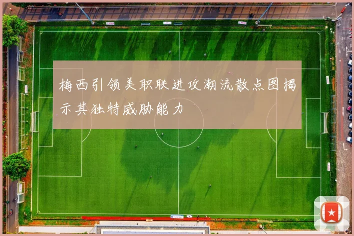 梅西引领美职联进攻潮流散点图揭示其独特威胁能力